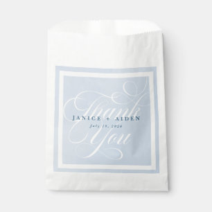 Blue Watercolor Enchanting Cloudscape Wedding Favour Bags