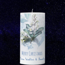 Blue watercolor fall Home decor bulk christmasgift