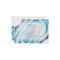 Blue Watercolor Geodes Wedding RSVP