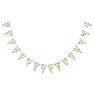 Blue Watercolour Dinosaur Birthday Baby Shower Bunting