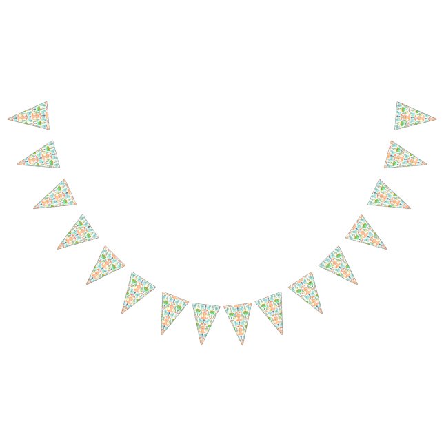 Blue Watercolour Dinosaur Birthday Baby Shower Bunting (All)