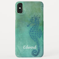 Blue Waters, Seahorse and Flourish