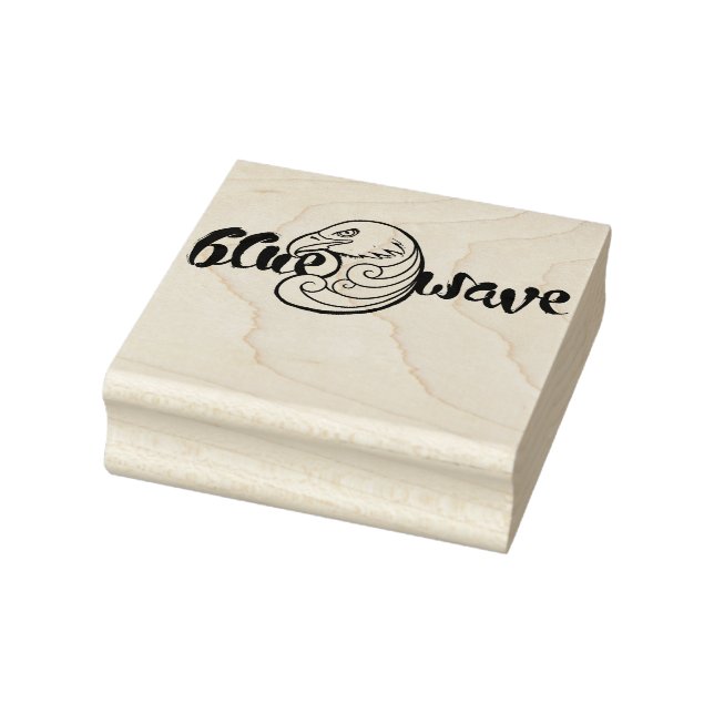 Blue Wave 2020 USA Rubber Stamp (Stamp)