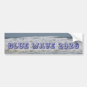 Blue Wave 2026  Bumper Sticker