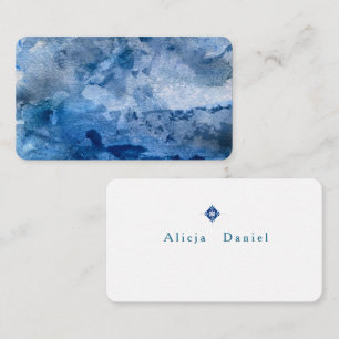 Blue Wave Card. Card
