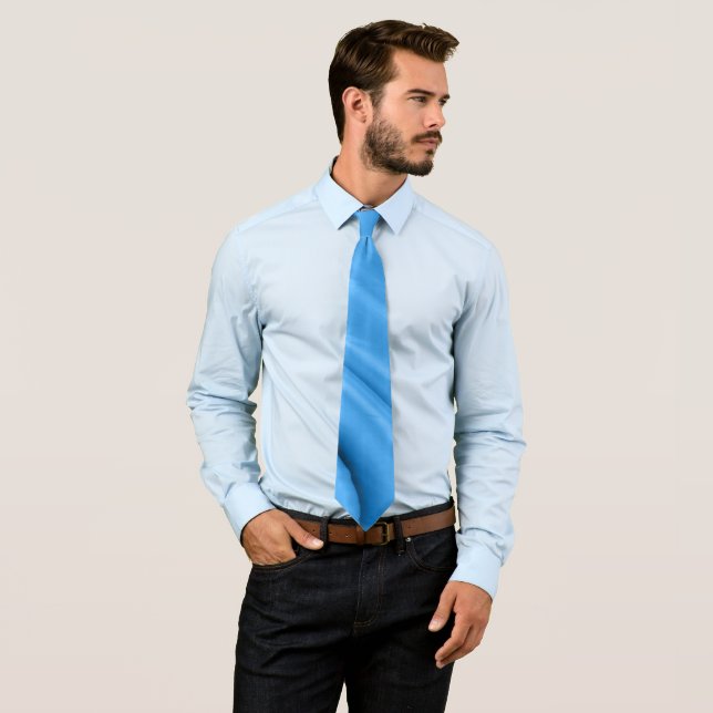 BLUE WAVE CUSTOM TIE (In Situ)