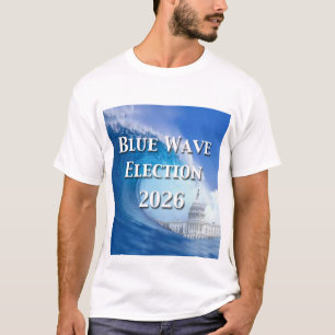 Blue Wave Election 2026 T-Shirt