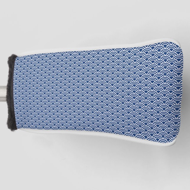 Blue wave komon golf head cover (Front)