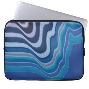 Blue Wave Laptop Sleeve