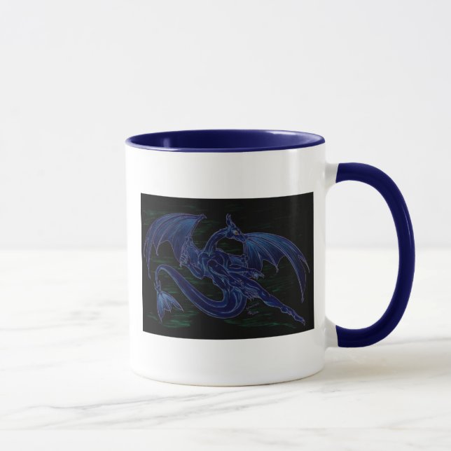 Blue Wave Mug (Right)