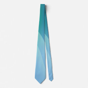Blue Wave Neck Tie