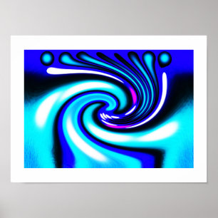 Blue wave poster