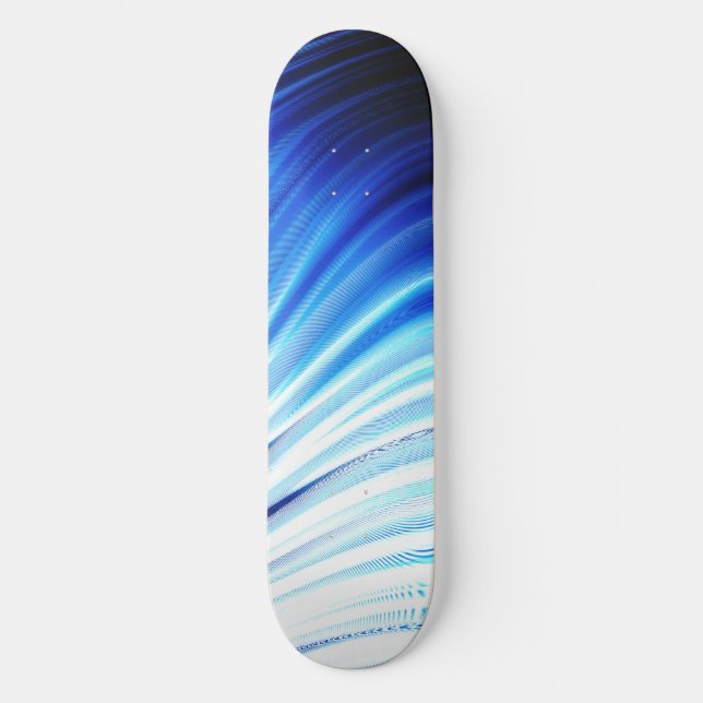 Blue Wave Skateboard (Front)