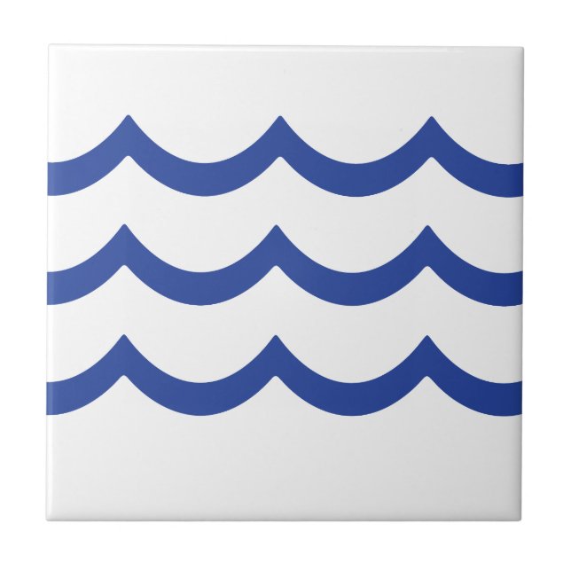 BLUE WAVE TILE (Front)