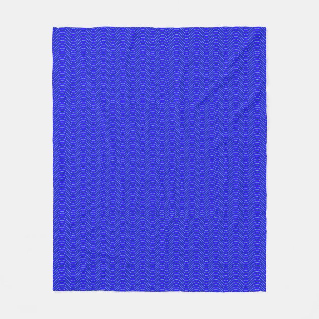 Blue waves blanket (Front)