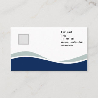 Blue Waves Business Card