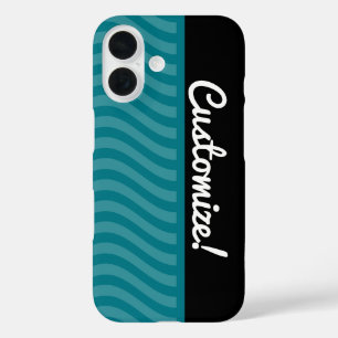 Blue Waves iPhone 16 Case