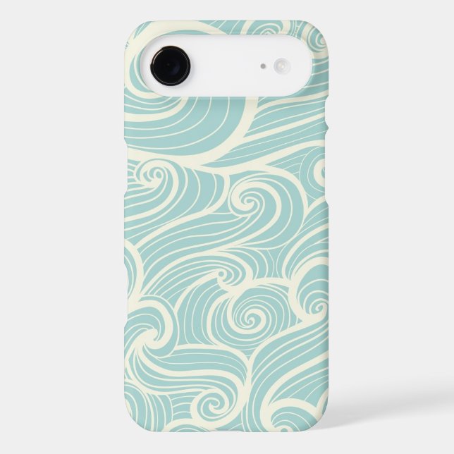 Blue Waves Case-Mate iPhone Case (Back)