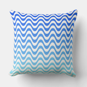 Blue Waves Cushion