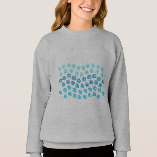 Blue Waves Girls' Sweatshirt