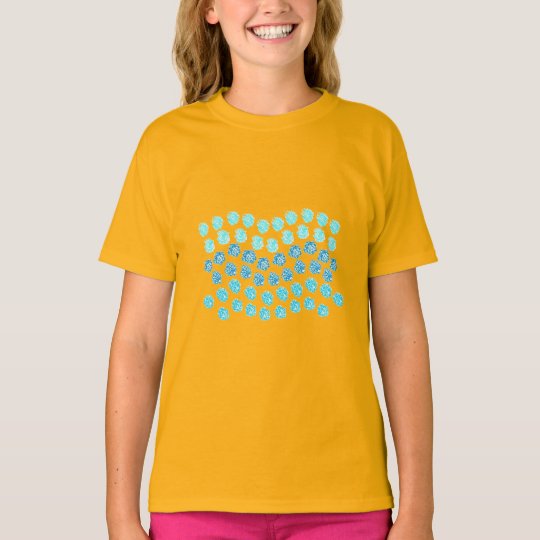 Blue Waves Girls' T-Shirt
