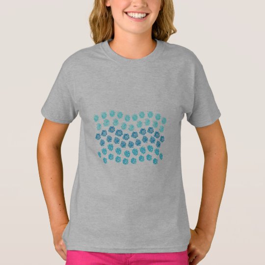 Blue Waves Girls' T-Shirt