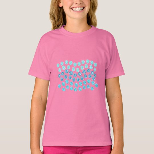 Blue Waves Girls' T-Shirt