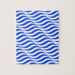 Blue Waves Jigsaw Puzzle