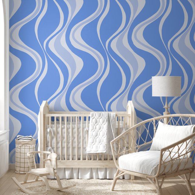 Blue Waves Wallpaper (Kids)