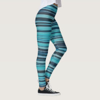 Blue Wavey Stripes