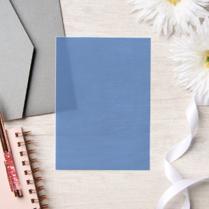 Blue Wedding Vellum Invitations