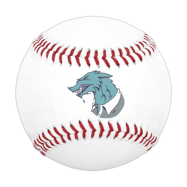 Blue Werewolf white baseball (Front)