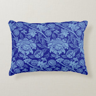 Blue Wey by William Morris Decorative Cushion