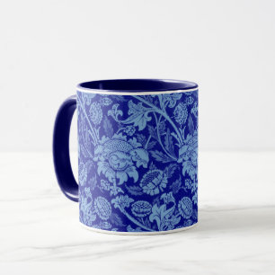 Blue Wey by William Morris Mug