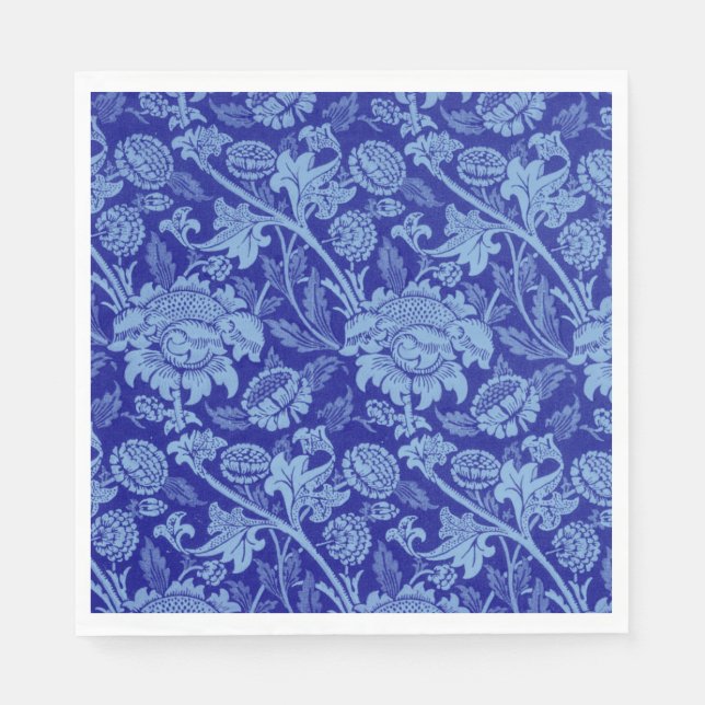 Blue Wey by William Morris Napkin (Front)