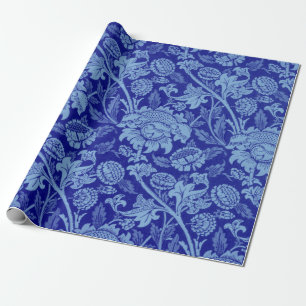 Blue Wey by William Morris Wrapping Paper