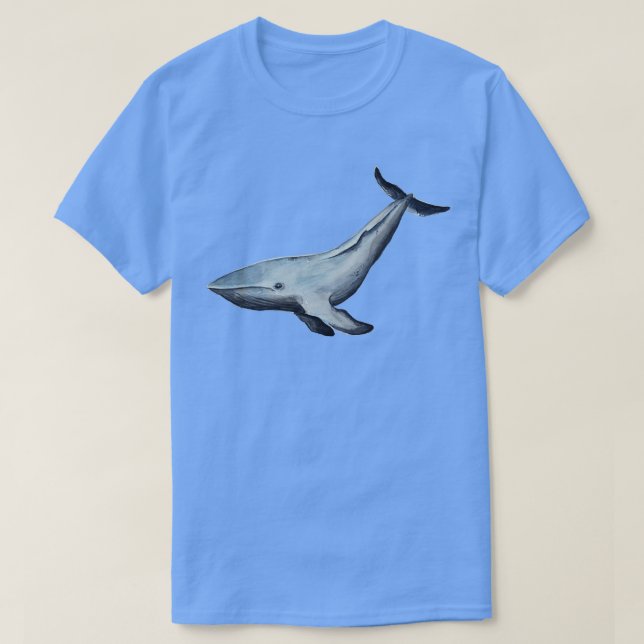 blue whale 13 T-Shirt (Design Front)