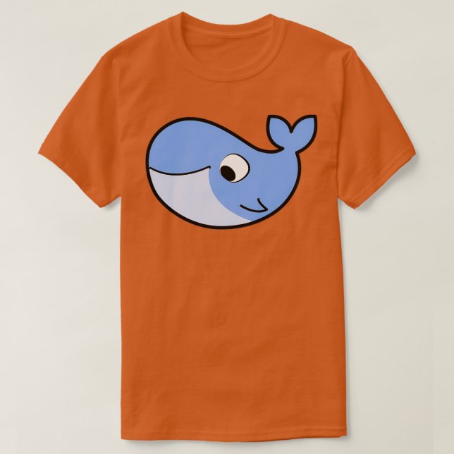 Blue whale 54 4 T-Shirt (Design Front)