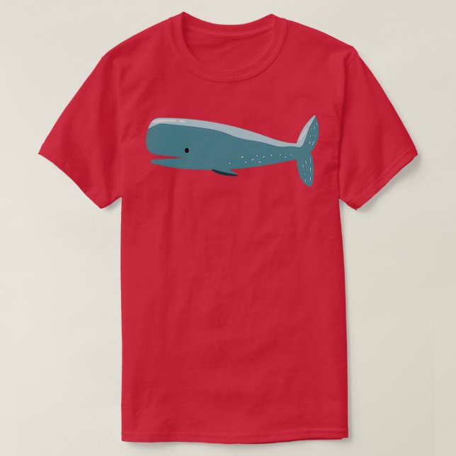Blue Whale 63 T-Shirt (Design Front)
