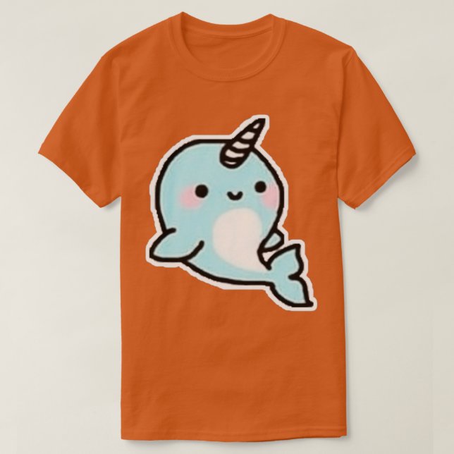 blue whale 74 T-Shirt (Design Front)