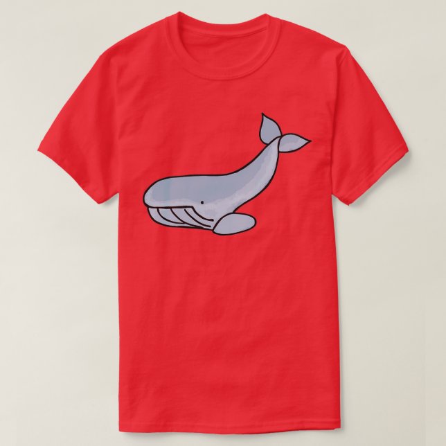 Blue Whale 76 T-Shirt (Design Front)