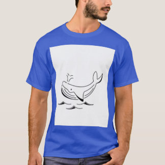 Blue Whale 79 T-Shirt
