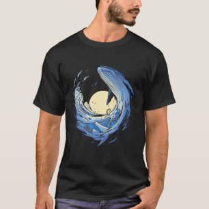 Blue Whale Humpback Marine Sea Animal Ocean T-Shirt