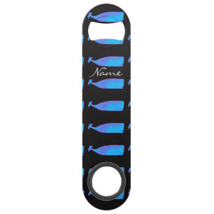 blue whale pod on any colour