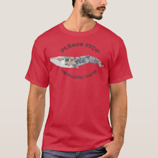 Blue Whale Pollution T-Shirt