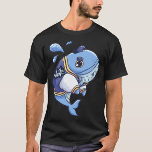 Blue Whale Sperm Whale Fish Sea Gift T-Shirt