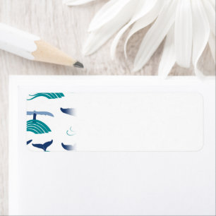 Blue Whale Tail Waves Sea Animal Ocean Marine