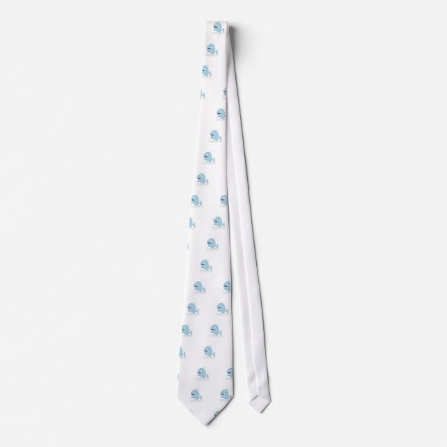 Blue Whale Tie (Front)
