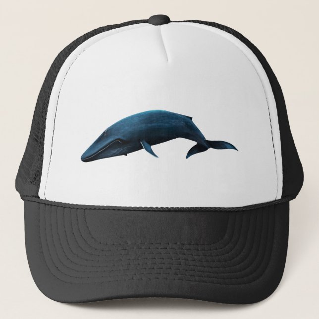 BLUE WHALE TRUCKER HAT (Front)