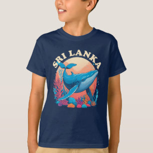Blue whale watching in Sri Lanka T-Shirt